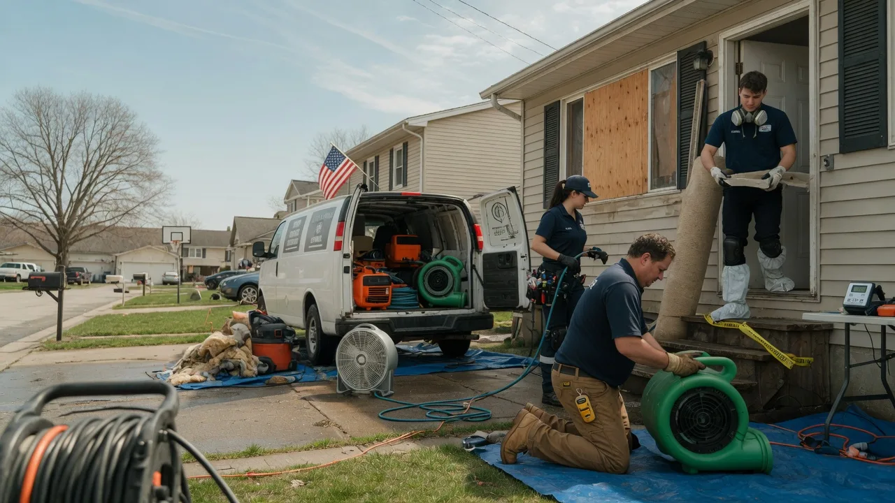 Water Damage Restoration in Bellflower, CA near me